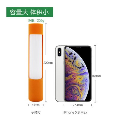 电商爆款便携式户外野营灯多功能手电筒露营应急警示灯应急灯管图5