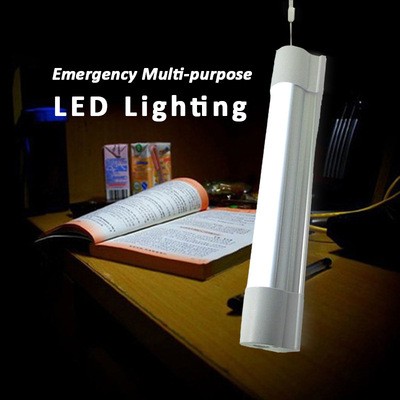 新款T8应急灯管 led充电应急灯管 摆地摊用充电灯管 露营灯具2.5W