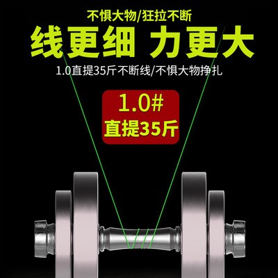 300米日本8编pe线500米柔软顺滑远投1000米渔具鱼线路亚批发强拉图3