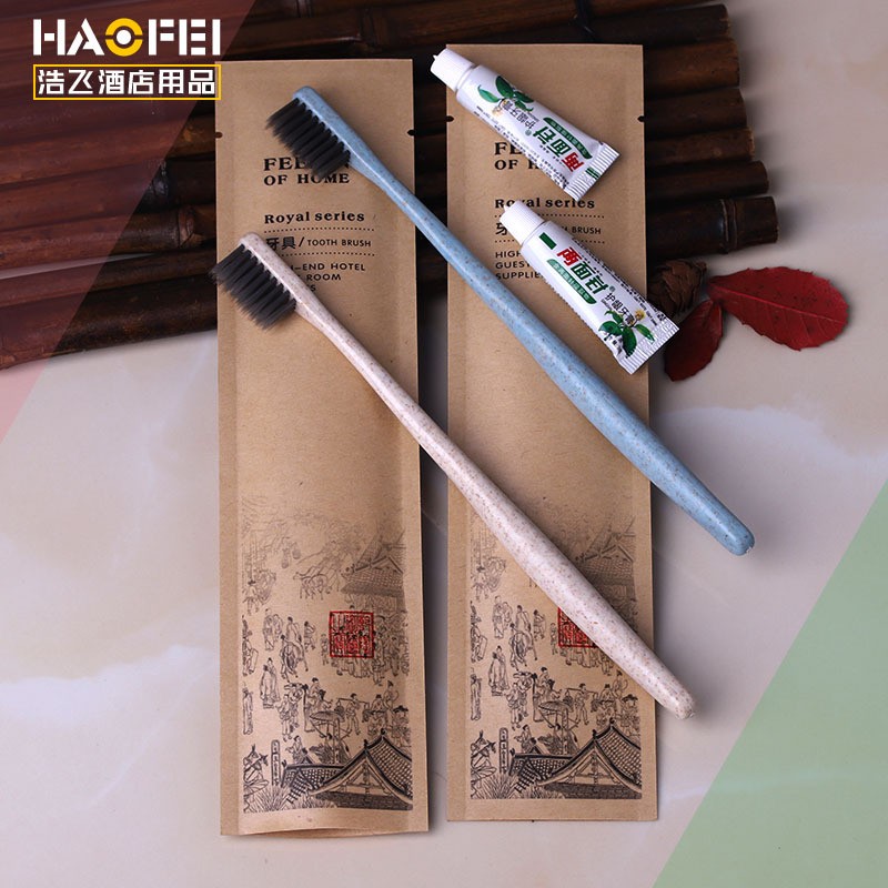 酒店一次性牙刷套装宾馆牙刷一次性牙刷宾馆民宿客房一次性用品图3