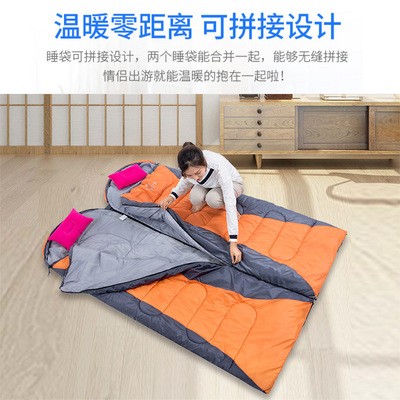 camping跨境新品睡袋野营用品睡袋棉睡袋 户外用品睡袋露营用品图3