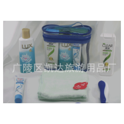 旅行洗漱套装洗漱包旅游洗漱用品pvc包纪念品高档定做批发特价