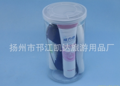 旅行洗漱套装洗漱包旅游洗漱用品pvc包纪念品高档定做批发特价图5