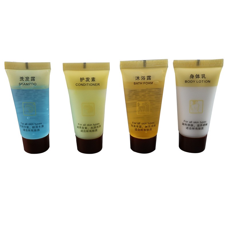真维妮酒店用品一次性洗发水沐浴露软管宾馆洗护套装旅行洗漱用品图5