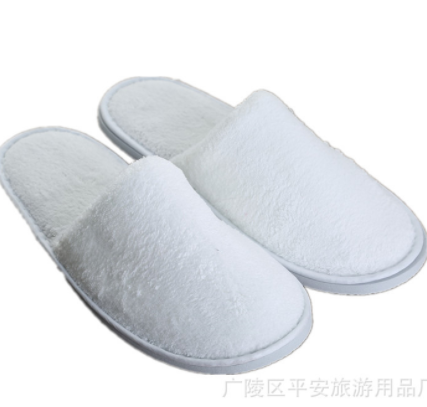 高端宾馆酒店居家客房一次性用品拖鞋旅行可水洗珊瑚绒EVA拖鞋 十件起批图4