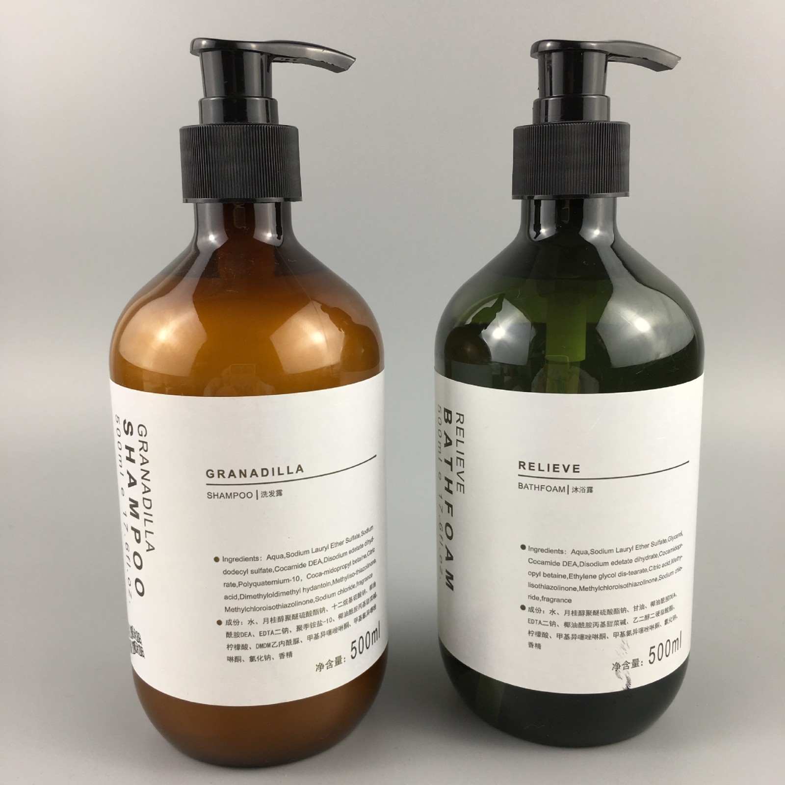 宾馆酒店 怡人雅大瓶洗发液沐浴露 500ml 满500瓶可印制LOGO图2