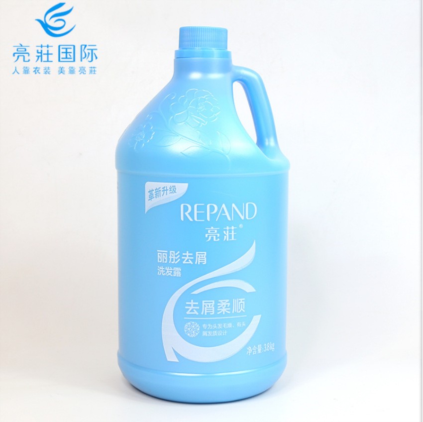 厂家批发亮莊3.8L桶装洗发沐浴露酒店宾馆美容院洗浴中心补充液图3