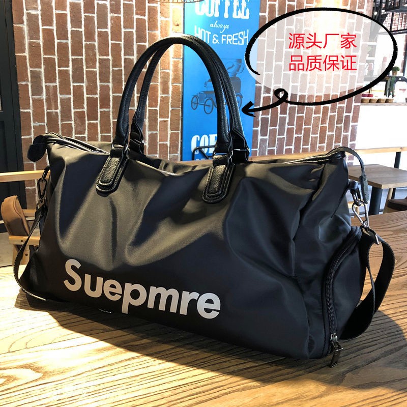 定制旅行包时尚干湿分离训练瑜伽健身运动包短途出差行李包旅行袋图2