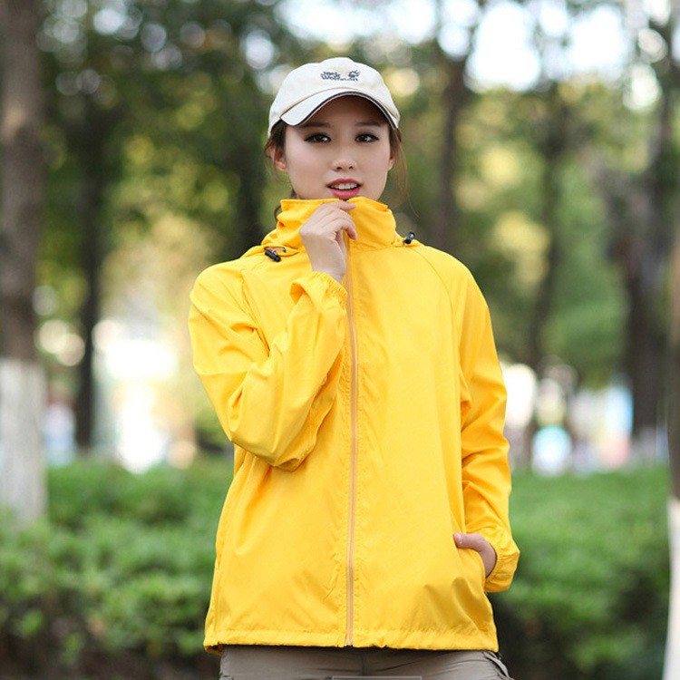 批发可印logo防晒衣夏季连帽皮肤衣男女户外运动防晒服防水遮阳衣图4