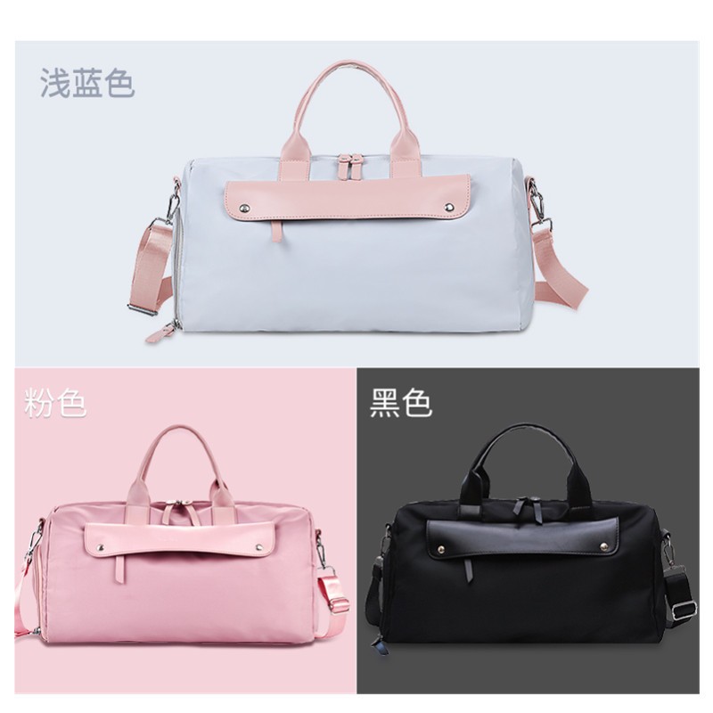 定制干湿分离运动包手提大容量短途出差旅行包轻便游泳瑜伽健身包图3