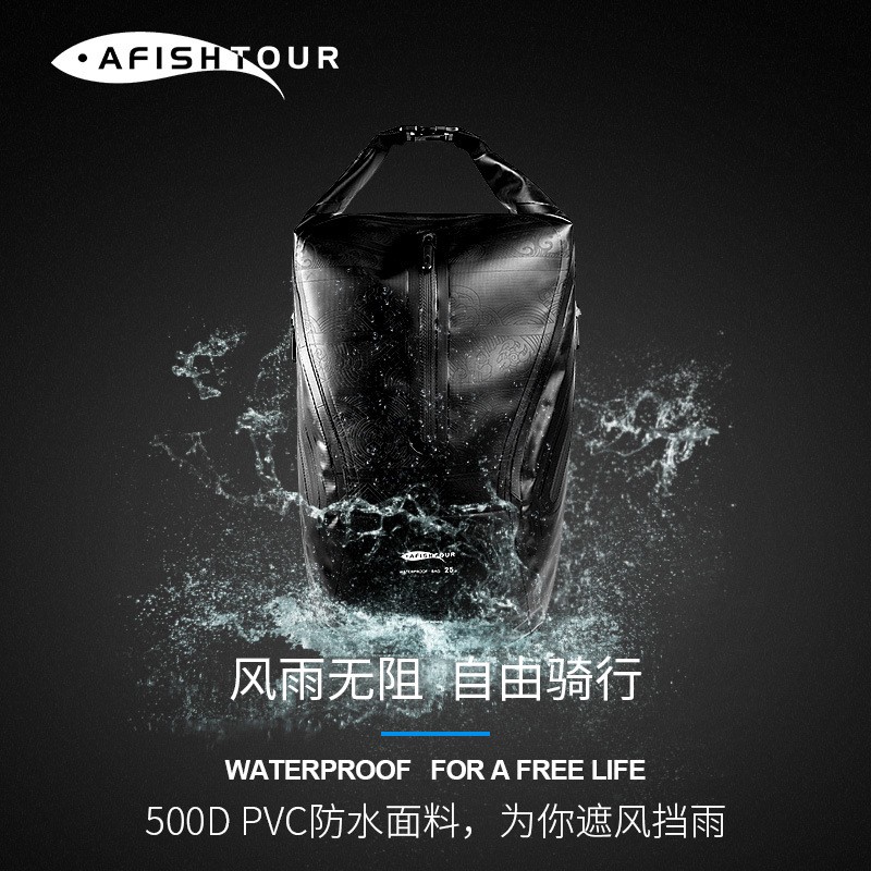 摩托车双肩包户外用品骑行包双肩骑士机车背包多功能旅行户外背包图2