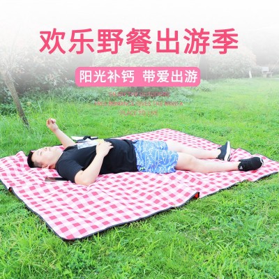 一件代发野餐垫现货600D牛津布户外地垫野餐布防水防潮沙滩垫批发