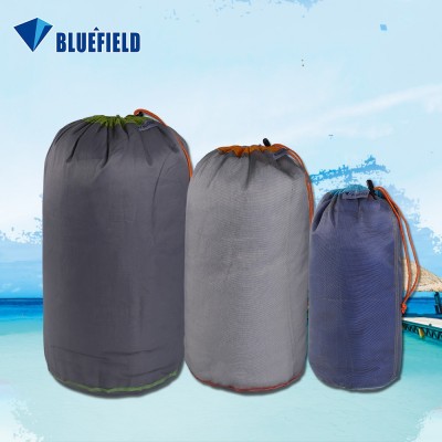 蓝色领域BLUEFIELD 网纱束口袋收纳袋收纳包杂物包行李收纳袋
