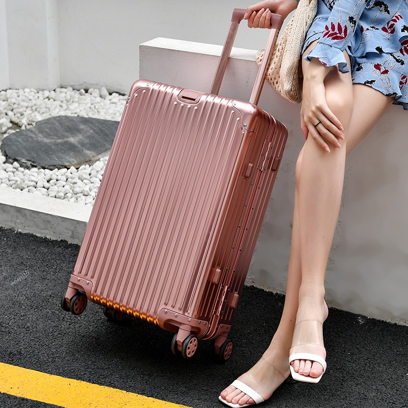 小包角全铝镁合金 铝框拉杆箱20寸旅行箱登机箱24/26/28寸行李箱图5