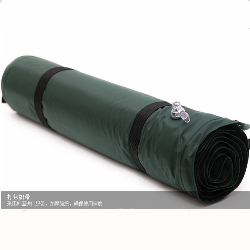 2019单人户外9点自动充气垫加厚 帐篷气垫可拼接双人充气床图4