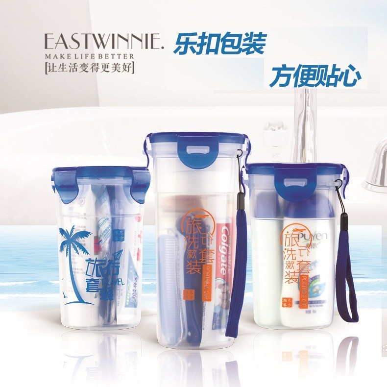 旅游旅行洗漱套装杯酒店有偿用品会议礼品洗发水可印logo定制批发图2