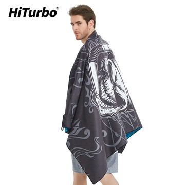 HiTurbo沙滩浴巾男女薄款柔软游泳沙滩裹巾吸水速干毛巾旅行便携图3