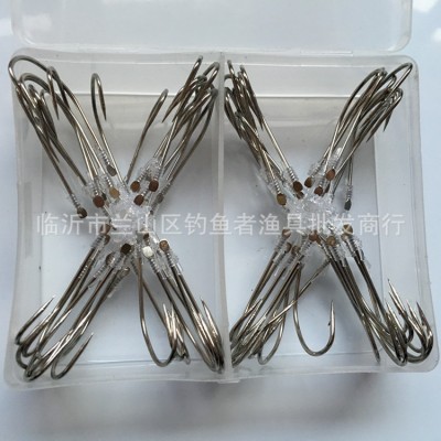 手绑四爪钩四爪锚钩/四拉锚钩/大鱼钩三锚钩改进四海拉钩锚鱼挂鱼