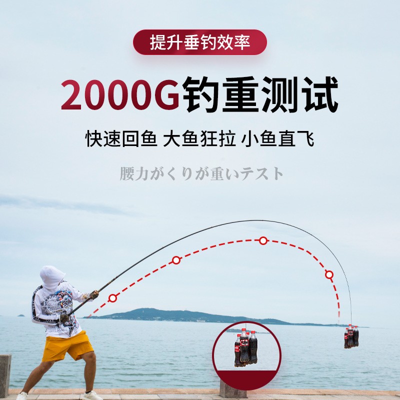 日本进口碳素佐崎精工千代松不剪线前打竿谷麦钓杆超轻超硬鱼竿图3