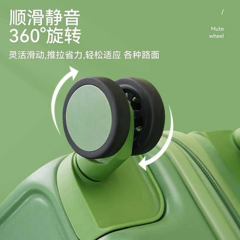 箱包PC登机箱20寸行李箱糖果色密码箱24寸拉杆箱万向轮旅行箱 代发图4