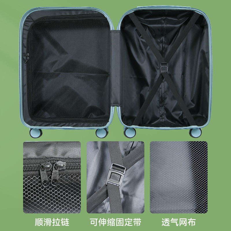 箱包PC登机箱20寸行李箱糖果色密码箱24寸拉杆箱万向轮旅行箱 代发图5