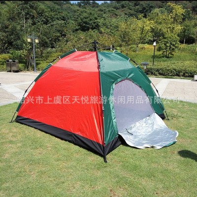 2-3人 3-4人户外速开帐篷 全自动帐篷户外用品 野营帐篷 速开
