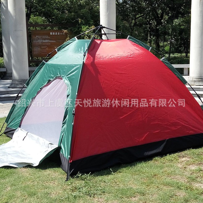 2-3人 3-4人户外速开帐篷 全自动帐篷户外用品 野营帐篷 速开图2
