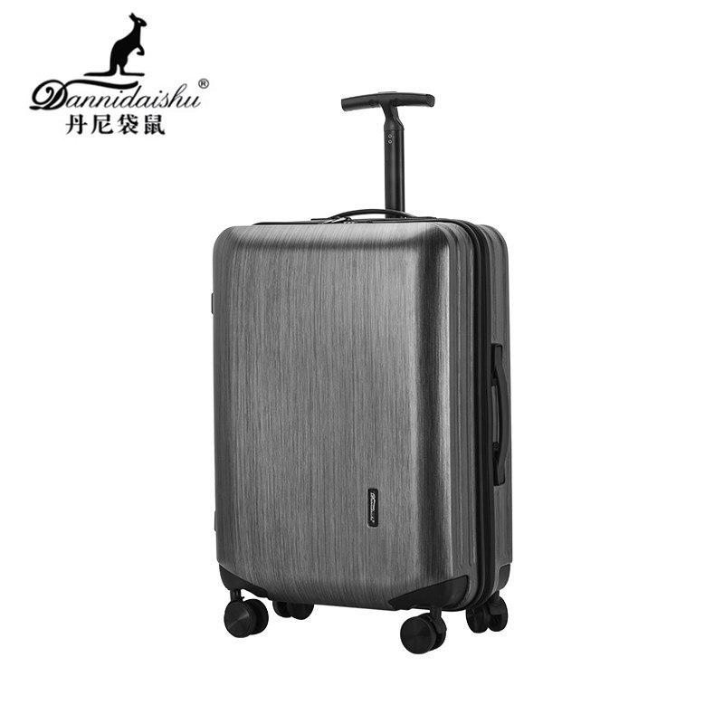 【丹尼袋鼠】拉杆箱万向轮商务行李箱T型拉链拉杆箱一件代发 包邮图1