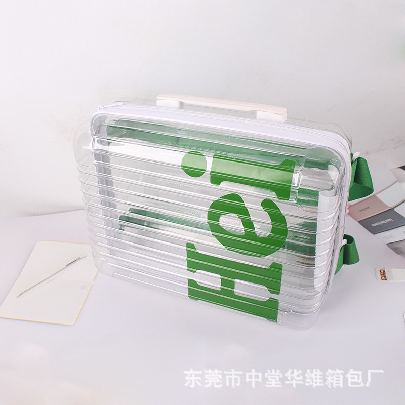 16寸迷你随行箱星爸爸款注塑手提箱化妆包轻便行李箱收纳包旅行箱图4