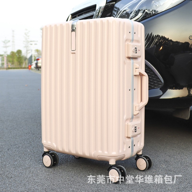 高档铝框拉杆箱20/22/24/26/28寸 登机箱旅行行箱子网红行李箱可图5