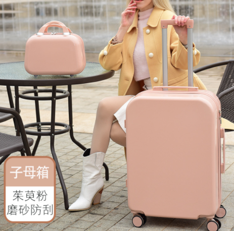 登机行李箱女学生旅行箱小型20寸男24糖果色拉杆箱外贸密码箱批发图2