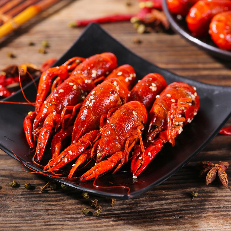 麻辣小龙虾熟食十三香口味龙虾蒜香清水鲜活现做4-6钱龙虾真空装图2