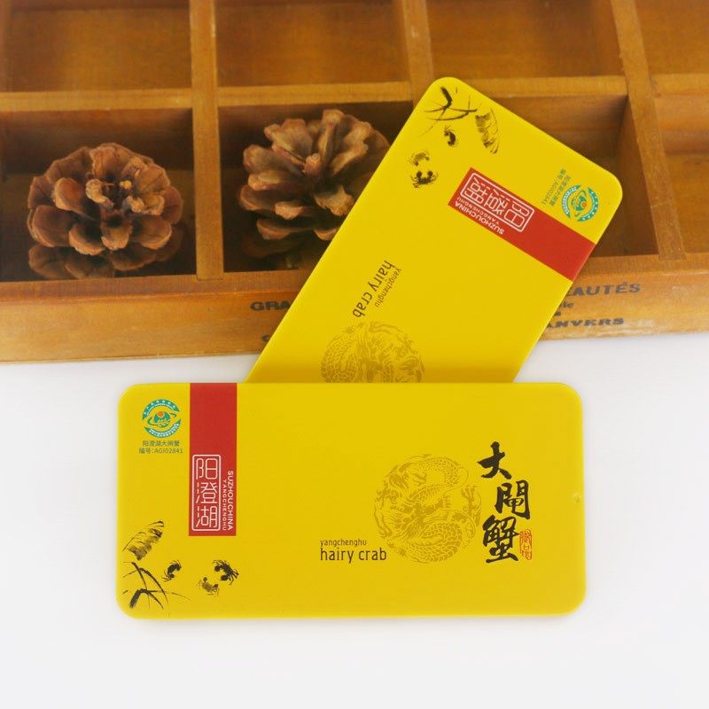阳澄湖大闸蟹礼券批发螃蟹蟹农自产自销蟹券蟹卡提货券10只装图2