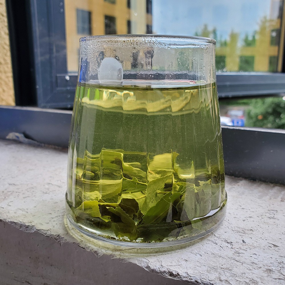 2021新茶蒸青绿茶叶抹茶粉原料玉露煎茶杭州产地茶厂直销散茶批发图4