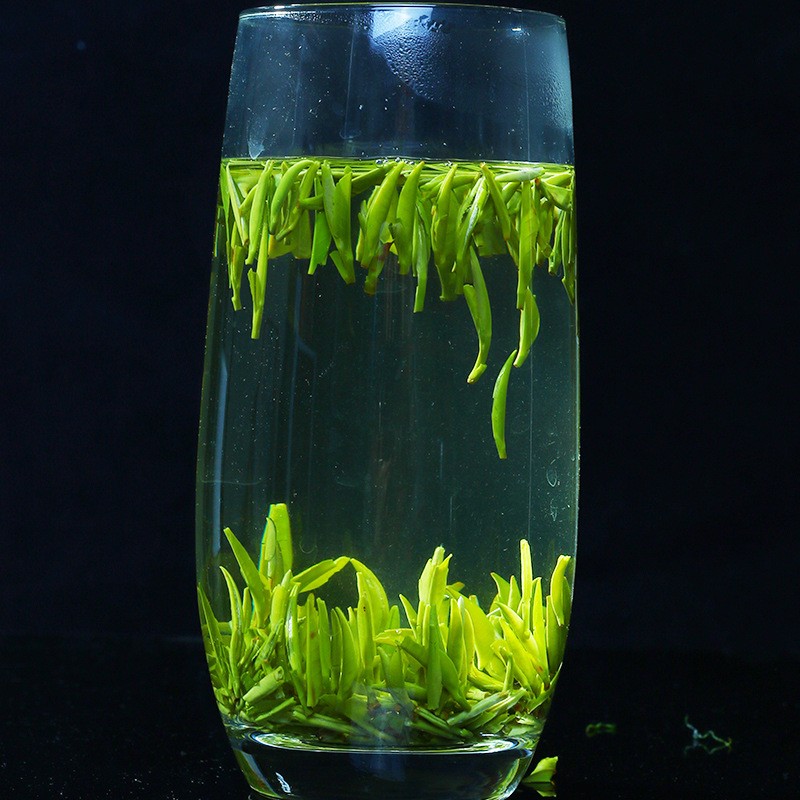 碧云涧云雾绿茶特早宜宾早白尖新茶单芽青针竹叶型青茶头采雀舌图4
