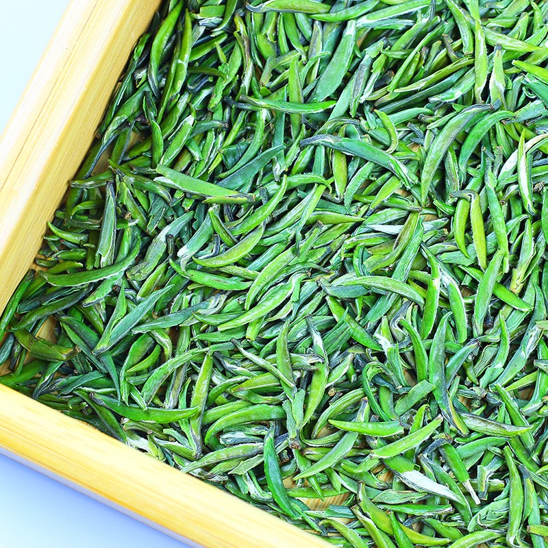 碧云涧云雾绿茶特早宜宾早白尖新茶单芽青针竹叶型青茶头采雀舌图3