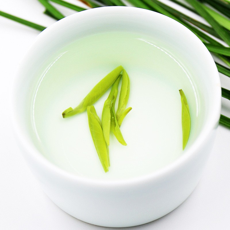 碧云涧云雾绿茶特早宜宾早白尖新茶单芽青针竹叶型青茶头采雀舌图5