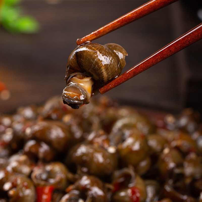 麻辣螺蛳即食鲜活熟食非罐装去尾儿时小吃香辣螺蛳图4