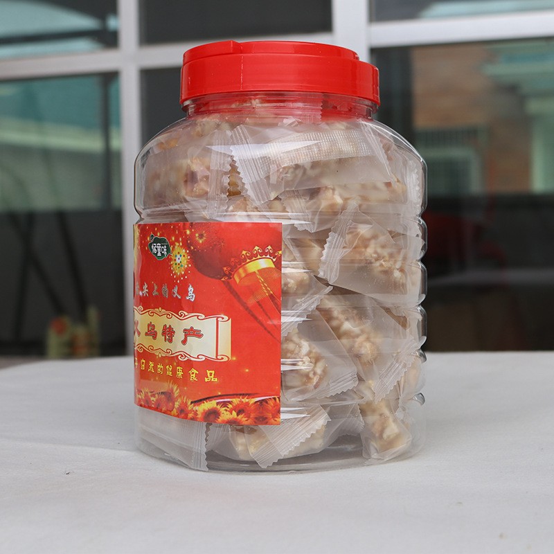忆童味香酥花生糖独立小包500g桶特产休闲零食小吃散装厂家直消图3