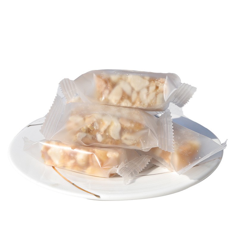 忆童味香酥花生糖独立小包500g桶特产休闲零食小吃散装厂家直消图5