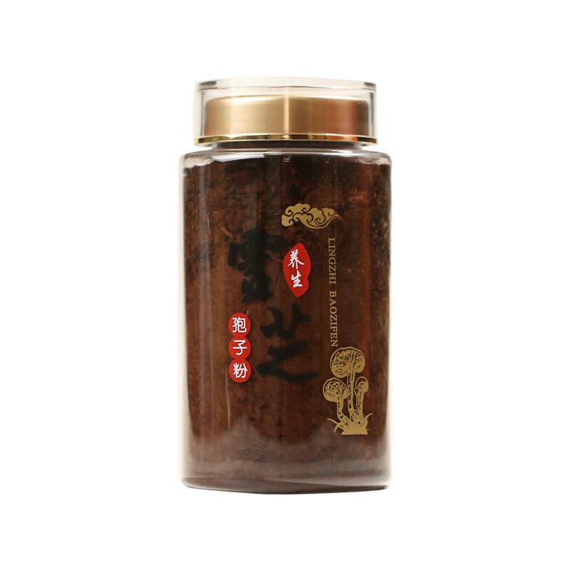 孢子粉椴木灵芝孢子粉林芝现货狍子粉厂家直销长白山灵芝孢子粉图5