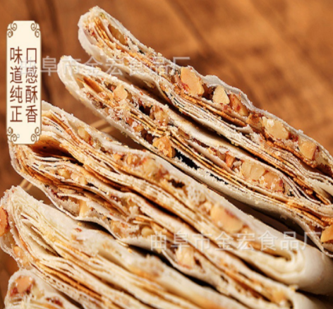 山东特产 曲阜煎饼 香酥煎饼 厂家直销 价格优惠，简装180g图3