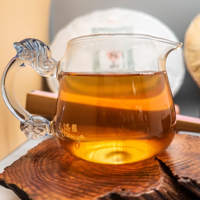 布朗山普洱茶2018年花蜜香甜普洱生茶云南七子饼茶叶普洱茶批发价图2