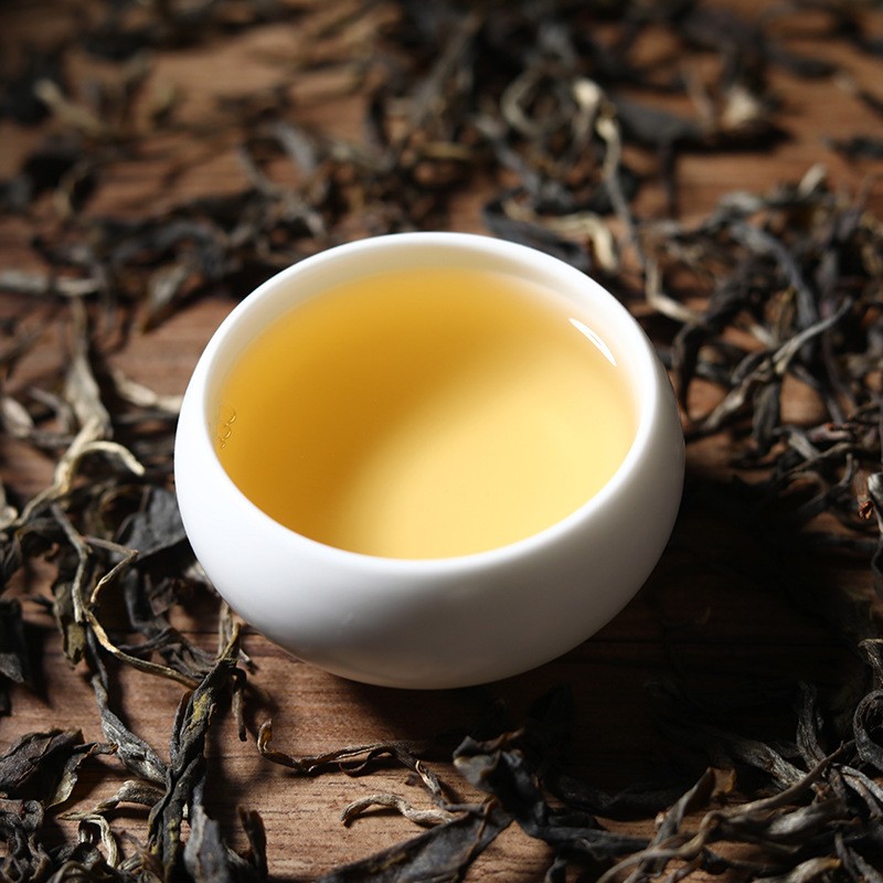 云南普洱茶冰岛五寨坝歪古树早春19年生普250g散装普洱生茶叶批发图3