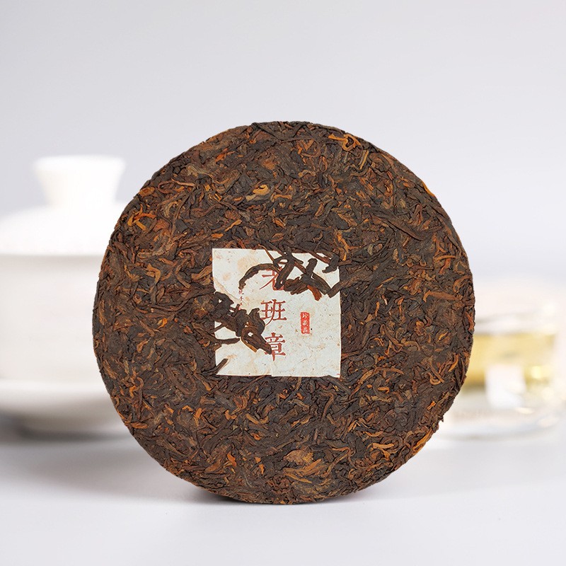 批发普洱茶熟茶 老班章古树纯料饼茶 古树纯料饼茶普洱熟茶357g图3