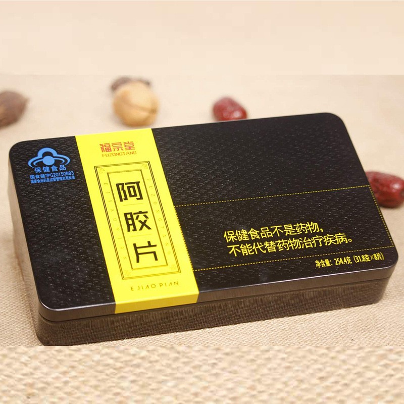 阿胶块 东阿产驴皮阿胶片山东阿胶阿胶碎块阿胶丁熬阿胶糕图4