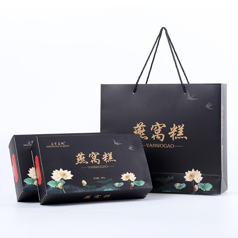 山东特产阿胶糕 东阿即食燕窝糕 厂家批发燕窝阿胶固元糕图4