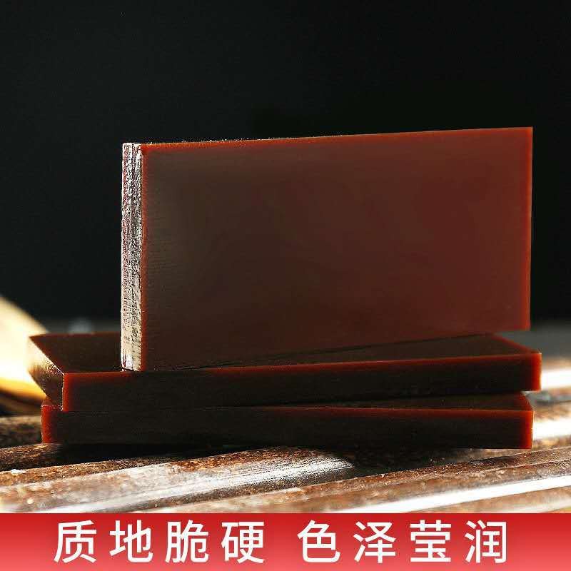 东阿县厂家 驴皮阿胶 阿胶块 阿胶片 阿胶糕 阿胶膏 黄明胶块打粉图2