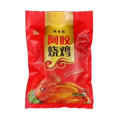 山东东阿县阿胶烧鸡五香烧鸡500g卤味烧鸡真空烧鸡