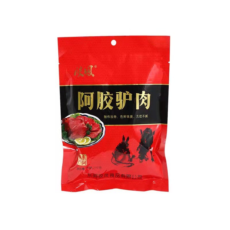 阿胶驴肉批发 即食 山东东阿特产熟食200克网红食品抖音带货货源图5